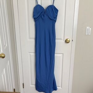 Hello Molly Blue Maxi Dress